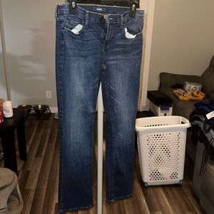 Aero jeans low rise boot